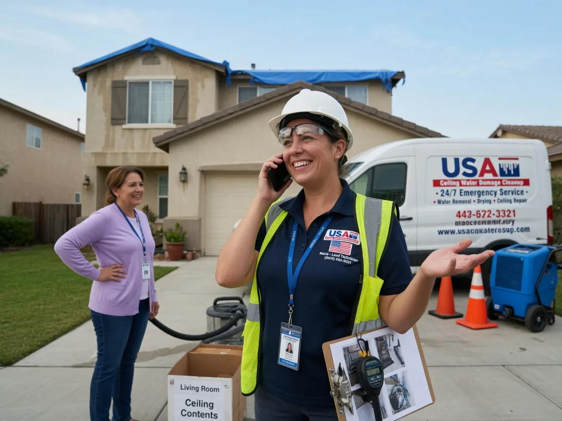 Ceiling Water Damage Restoration Lindenwood, IL FAQs